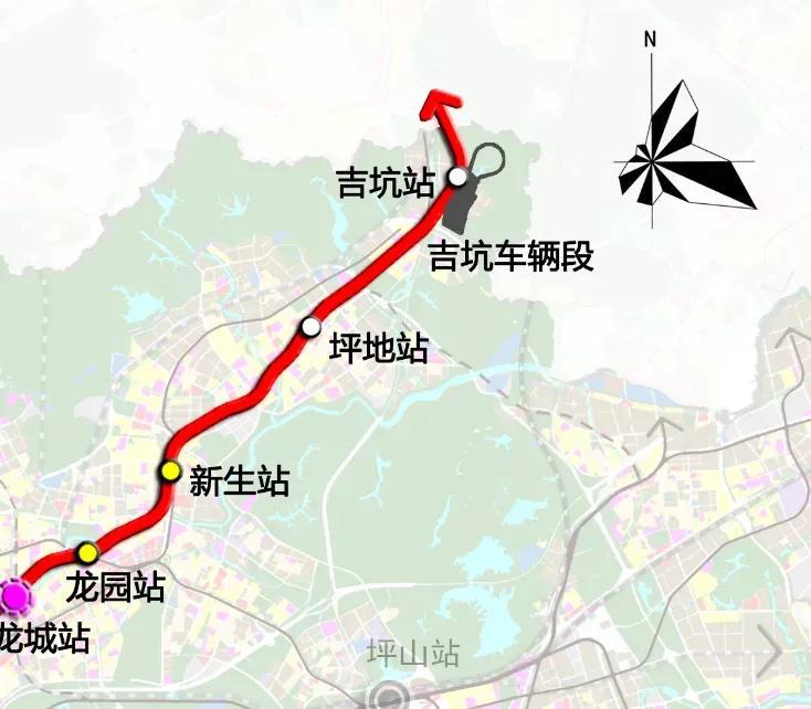 深圳地铁线路图全新概览