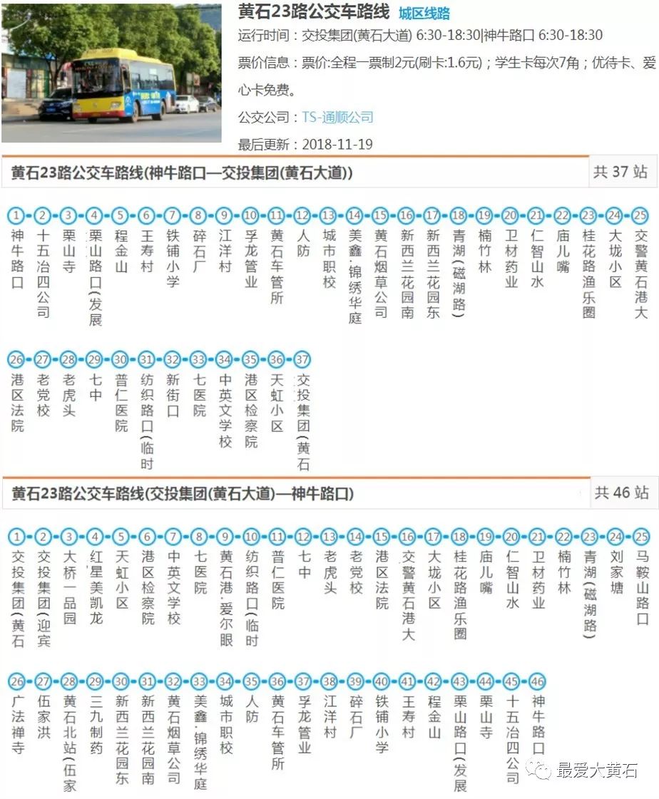 黄石市33路车最新路线详解及调整通知