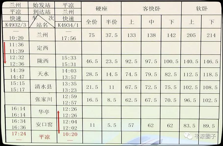 甘谷火车时刻表全新解析